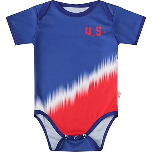 Newborn Baby Bodysuit Unique National Soccer Baby Cute Costumes Argentina Mexico USA Home Away