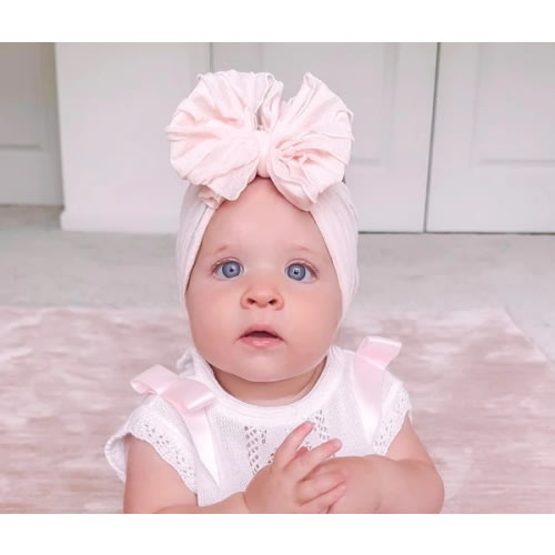 Ballet Pink Ruffle Headband – Ella Marina Baby