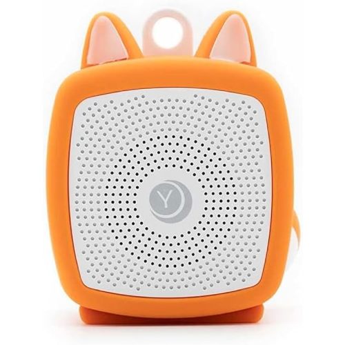 Yogasleep Pocket Baby Soother Fox, White Noise Machine, 6 Soothing Sounds & Timer for Better Sleep, Includes Brown Noise & Lullabies, Compact Size for Travel & Child Safe, Must Have Registry Gift