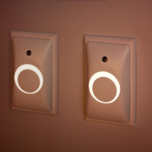 GlowGuard Childproof Outlet Covers & Night Light (2-Pack) | Secure & Tamper Resistant | Childproof, Babyproof, Toddler Proof, Child Safety Socket Cover | Light Sensor or Manual Toggle | Patent Pending