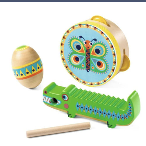 Animambos 3 piece musical instrument set