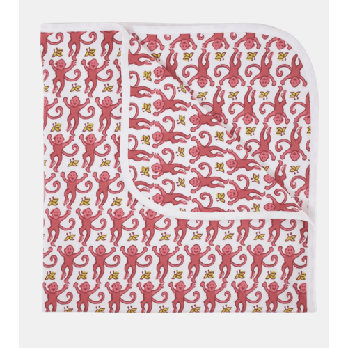 Roller Rabbit Receiving Blanket