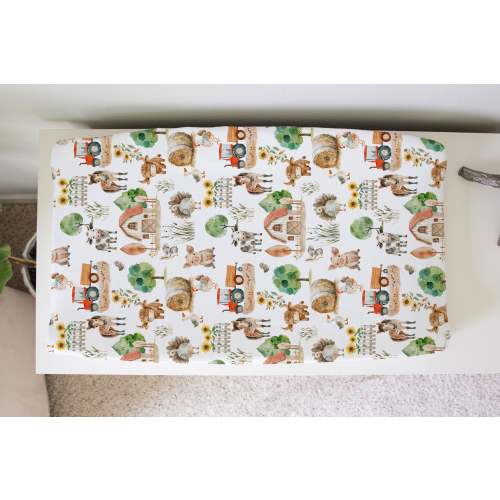 Changing Pad Cover - Farm Life
