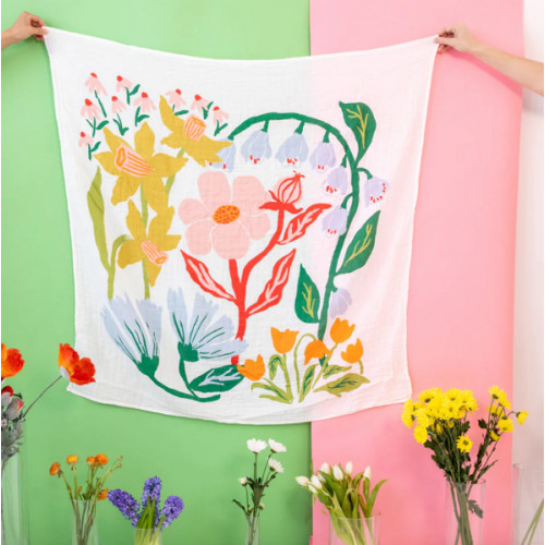 Cottage Garden Swaddle