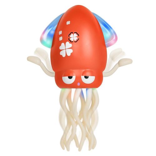 Hopscotch Lane Musical Toy - Crawling Squid: Educational Animals, Sensory Development