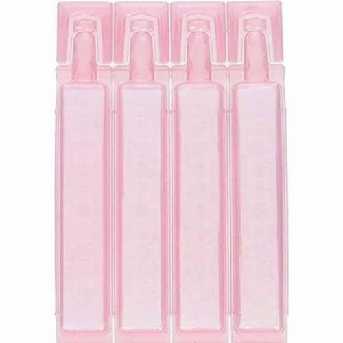 Saline Solution Tubes 5mL, 100 Count – Portable Single-Use, Ideal for Contact Lens Rinse