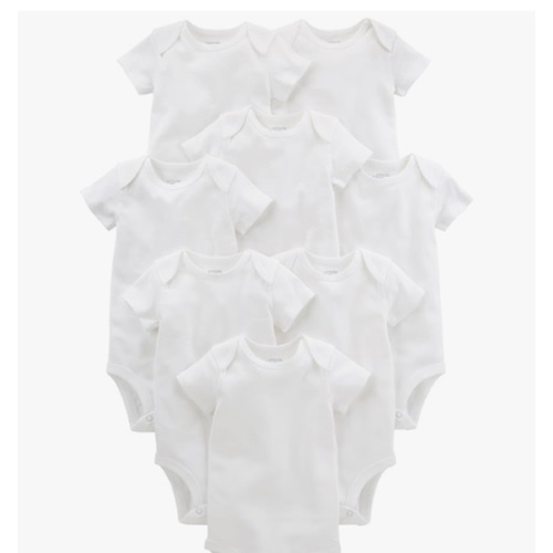 Simple Joys by Carter's Baby 8-Pack Short-Sleeve Bodysuit