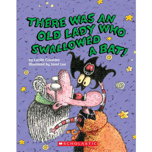 There Was an Old Lady Who Swallowed a Bat! (Board Book)