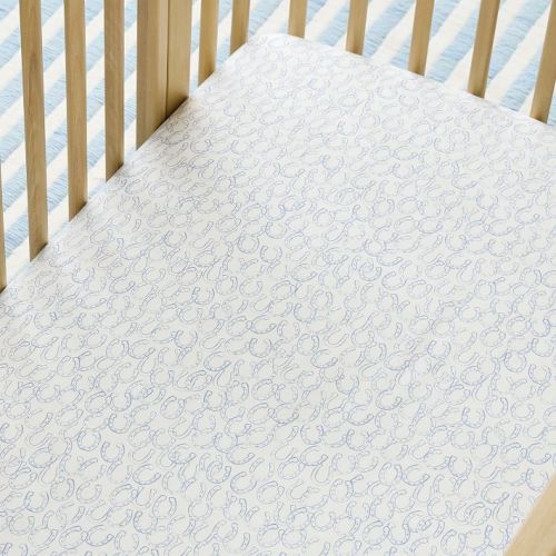 Horseshoes Crib Sheet
