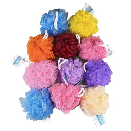 Bath Body Sponge, Soft Mesh Material for Gentle Exfoliation, Color May Vary