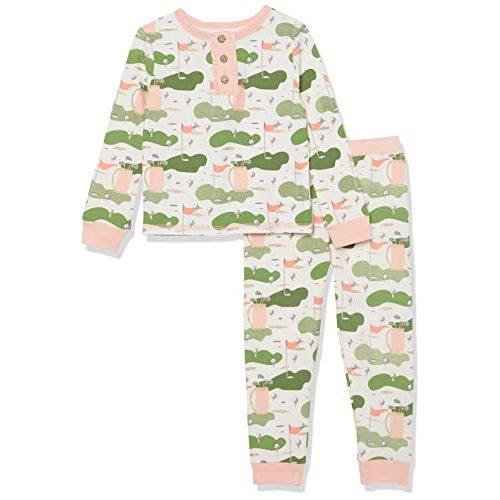 Mud Pie Girls' Mud Pie Toddler Girl Sports Pajama Set