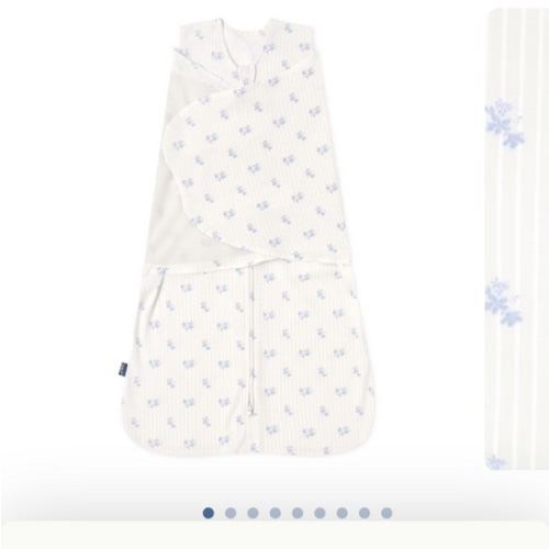 Vintage Floral Cotton Swaddle | HALO