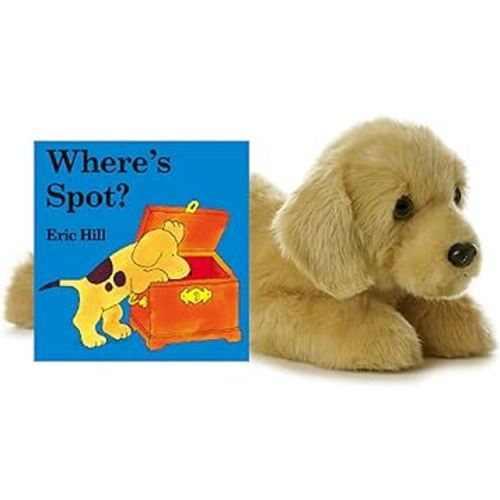 Aurora World Goldie Golden Retriever Labrador Dog Gift Set (Labrador Dog Gift Set 2)