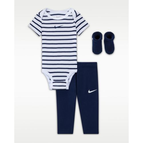 Nike Baby Bodysuit, Pants, and Terry Socks 3-Piece Set. Nike.com