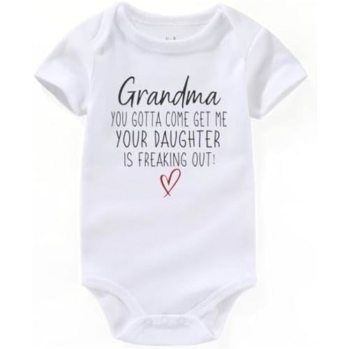 grandma baby clothes funny grandmas girl boy baby clothes unisex Baby Bodysuits