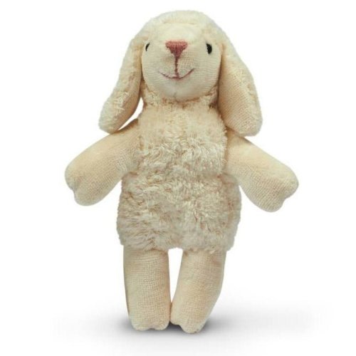 Senger Organic Cotton Baby Lamb, 8" | Stuffed Animals- Blue Otter Toys