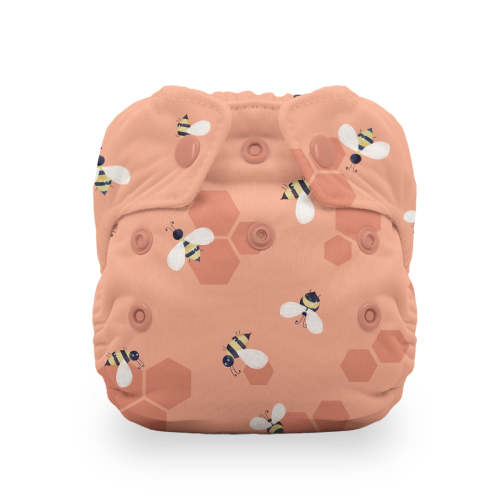 Thirsties Natural Newborn All-in-One: Snap Closure (for newborns)