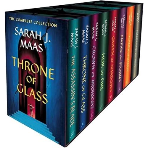 Throne Of Glass Series Collection (for my pumping session sanity)