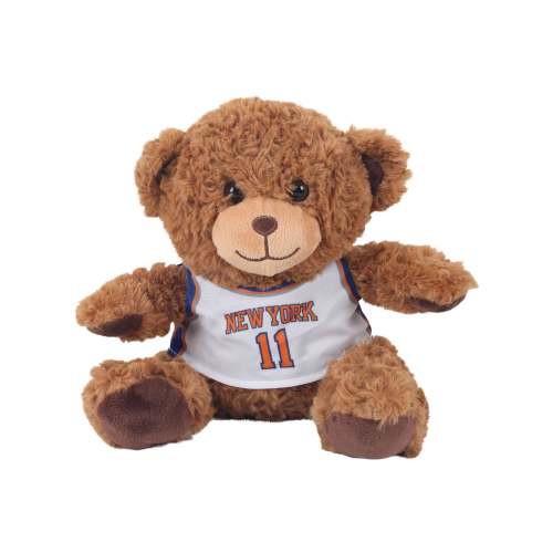 Knicks Jalen Brunson Jersey 10" Seated Bear