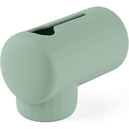 Bath Spout Cover, Soft Silicone Bathtub Faucet Cover Safety Universal Fit (Cambridge Blue)