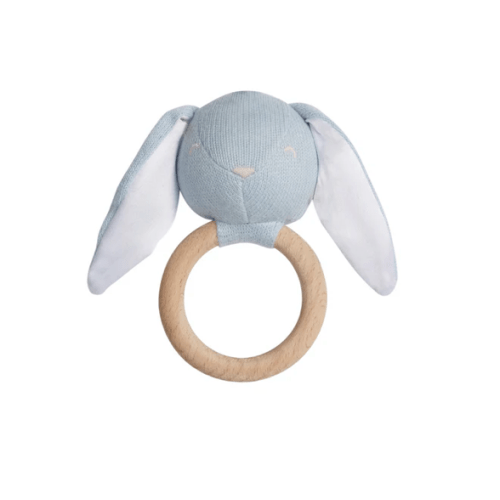 Rattle in Blue Bunny | Over The Moon