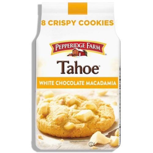 Pepperidge Farm Tahoe Crispy White Chocolate Macadamia Cookies - 7.2oz/8ct