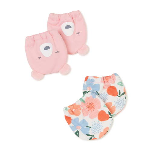 Carter's Child of Mine Infant Girls Mitten, 2-Pack