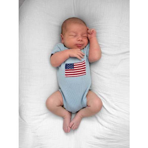 Americana Knit Romper