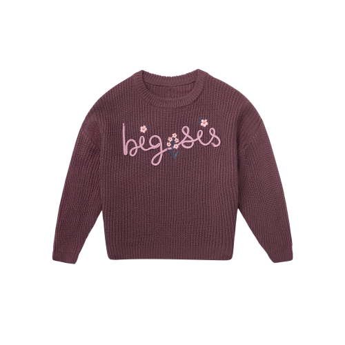 Modern Moments by Gerber Toddler Girl Affirmation Sweater, Sizes 12 Months - 5T