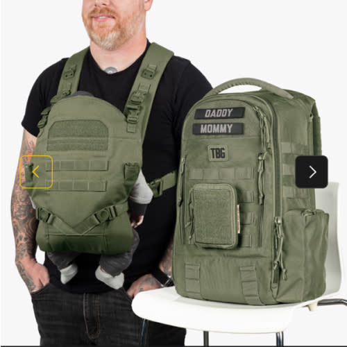 Daypack Diaper Bag & Baby Carrier Bundle - Durable, Versatile Gear – Tactical Baby Gear
