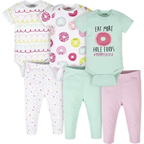 Onesies Brand Unisex Baby 3 Outfit Bundle Mix Match Newborn to 12m Pants Set