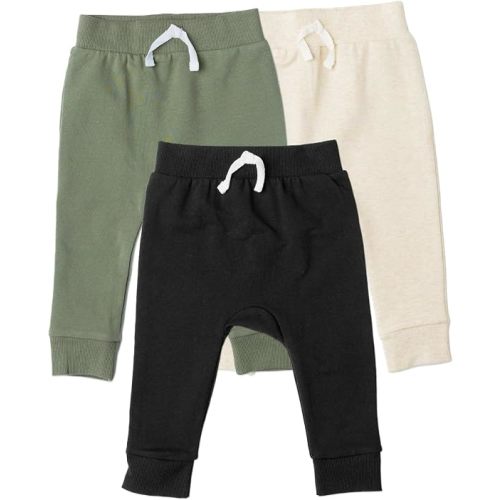 Gerber Baby & Toddler Boys 3-Pack Jogger Pants