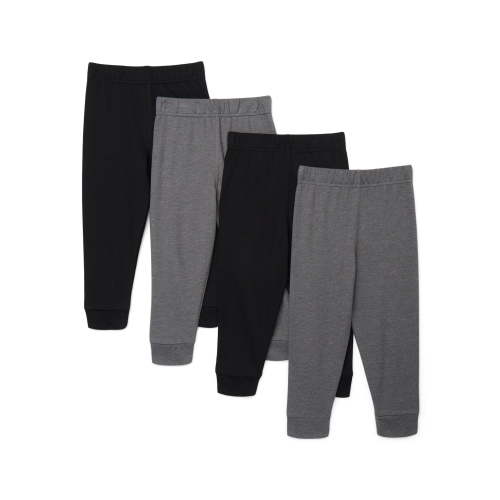 Garanimals Toddler Boys French Terry Joggers, 4-Pack, Sizes 18M-5T