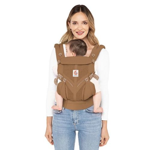 Ergobaby Omni Classic All Carry Positions Breathable Standard Baby Carrier for Newborn to Toddler - Camel