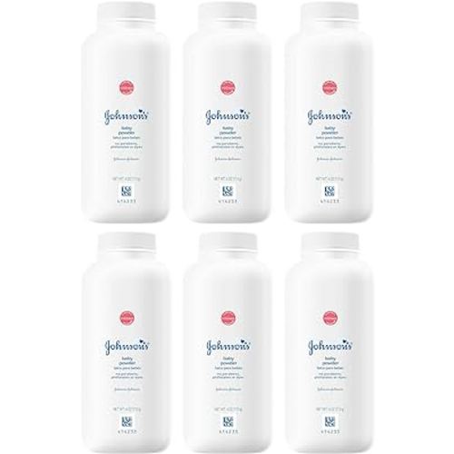 Johnson's Baby Powder, Original, 4 Ounce (Pack of 6)