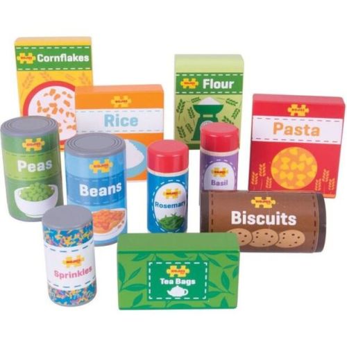 Bigjigs Toys Cupboard Groceries