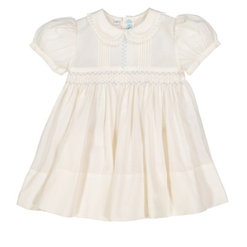 Vintage Smocked Dress For Baby Girl and Toddler I Feltman Brothers