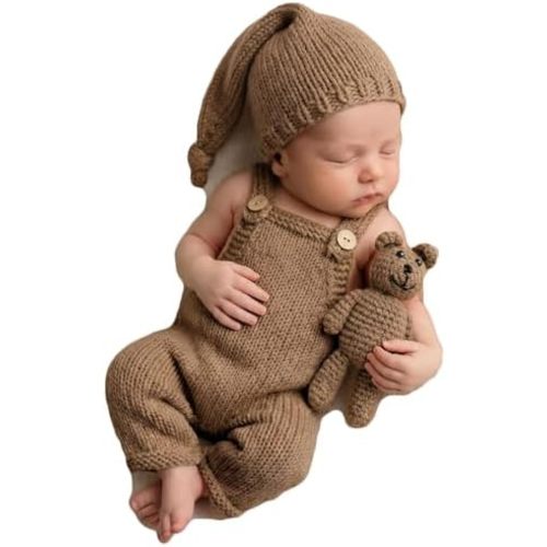 Newborn Photoshoot Outfits Crochet Bear Outfits