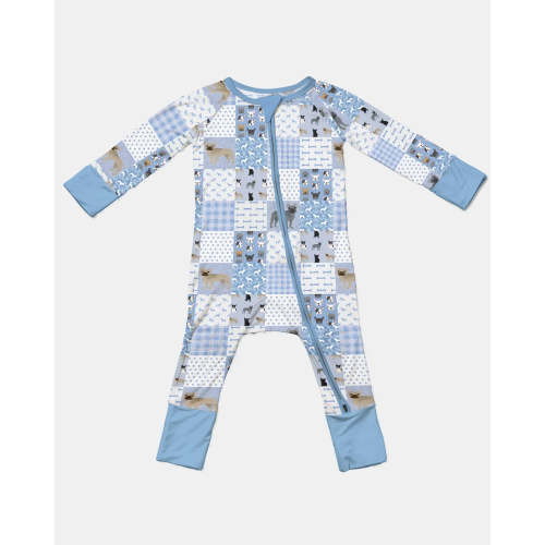 Frenchies Patchwork Family Matching Convertible Zippy – Zumbamboo
