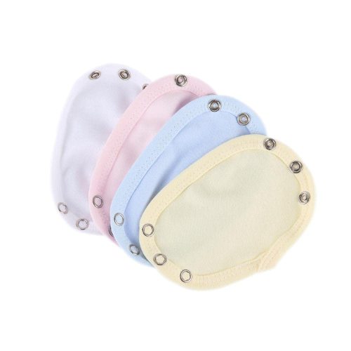gofidin 4PC Baby Bodysuit Extender for Baby Boys Girls Kids Romper Crotch Extenter Bodysuit Jumpsuit Diaper Romper Lengthen Extend Film(multicolor)