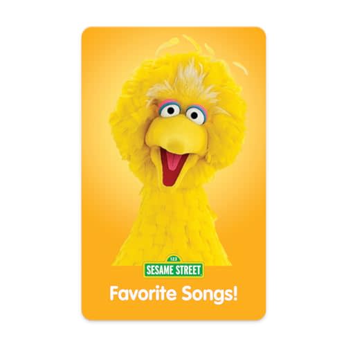 YOTO Sesame Street: Favorite Songs! – Kids Musical Card for Use with Player & Mini All-in-1 Audio Device, Screen-Free Listening with Fun Singalong Music for Playtime Parties & Travel, Ages 3+