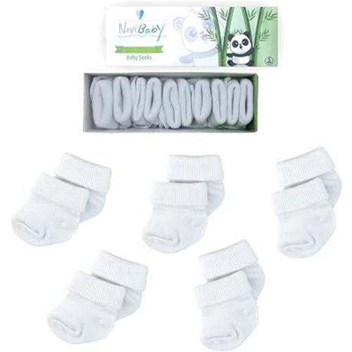 Baby Socks 0-6 Months, 6-12 Infant Ankle Socks for Boys and Girls, Essential Baby Items for Newborns
