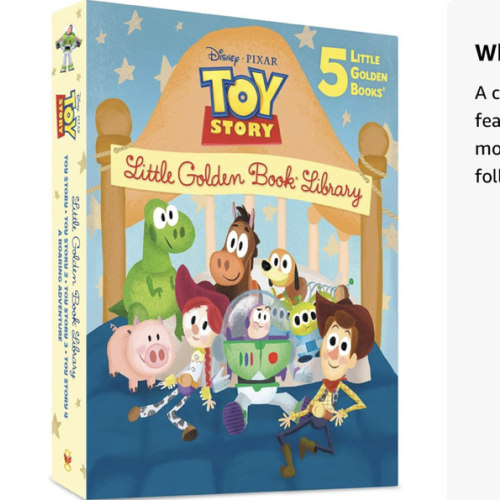Disney and Pixar Toy Story Little Golden Book Library