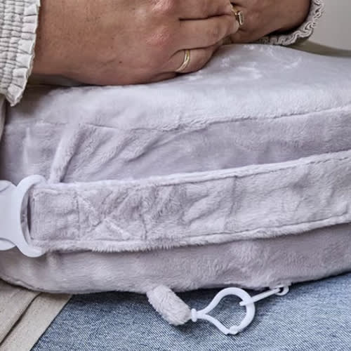 My Brest Friend Super Deluxe Nursing Pillow Slipcover / color: Sandstone