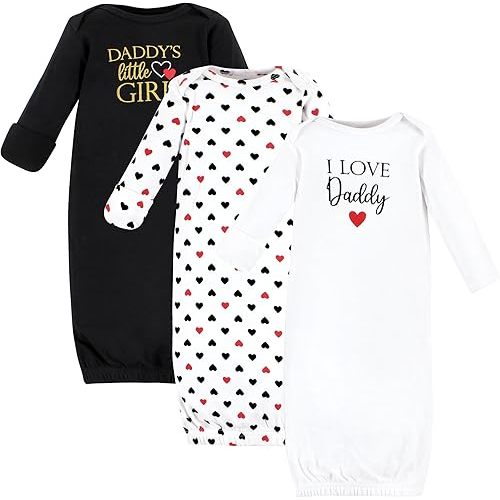 Hudson Baby baby-girls Cotton Gowns