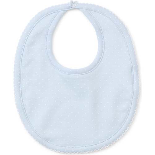 New Dots Bib, Blue/White - Kissy Kissy | Maisonette