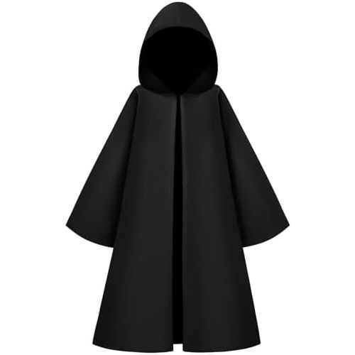 Spooktacular Creations Boys Halloween Costumes, Kids Knight Cloak Tunic Hooded Robe Toddler for Halloween Cosplay Parties