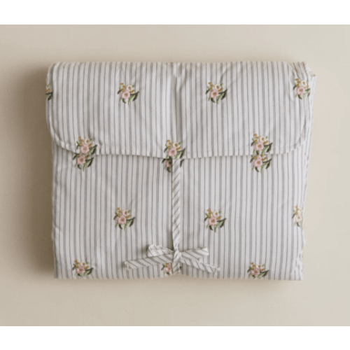 Sezane Changing Mat

Striped Floral Embroidery