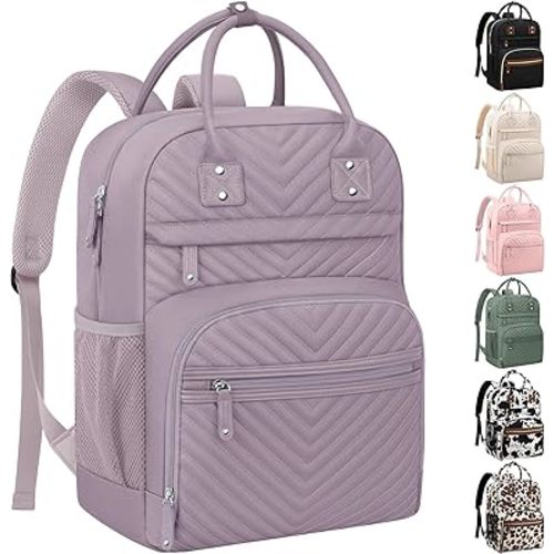 Tenot Diaper Bag Backpack for Women Large Capacity with Insulated Pockets Multifunctional Diaper Bags For Baby Girl Boy Waterproof Baby Bags For Mama Maternity Travel Bag Purple