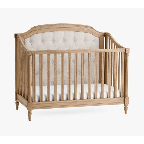 Blythe 3 in 1 Convertible Crib , Seadrift & Performance Linen, White Glove Delivery